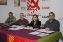 López Egea y otros miembros del PCE del Camp de Morvedre. Imagen de archivo