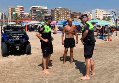 La intervención de la policía de playas de Sagunto permite recuperar inmuebles y joyas por un valor de 600.000 euros