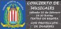 La Unión Musical Porteña ofrece  el concierto  de los musicales en el teatro de Begoña