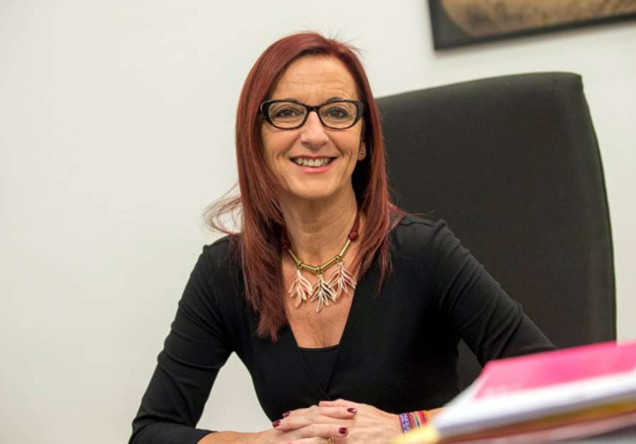 La vicepresidenta de la Diputació y responsable del área de Medio Ambiente, Maria Josep Amigó