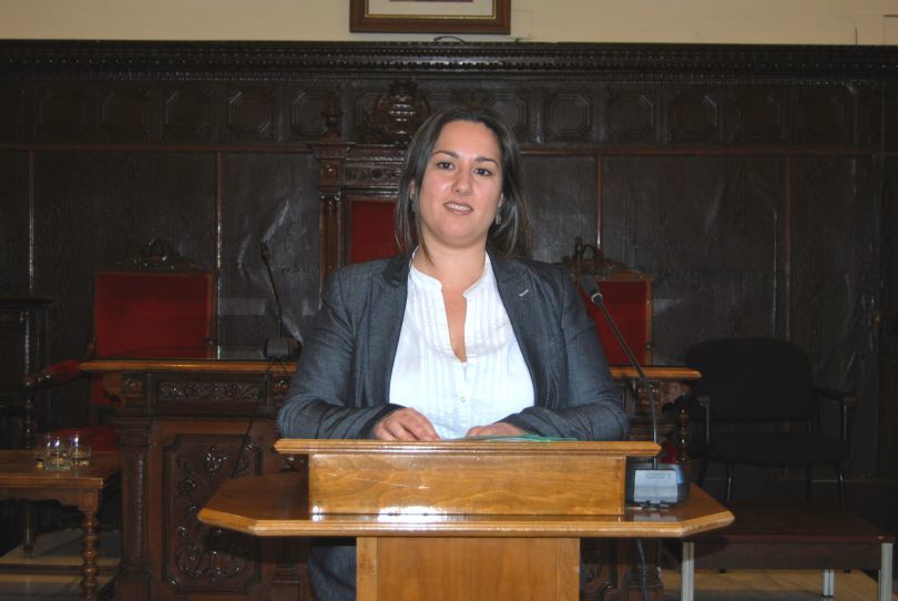 La concejal Maribel Sáez