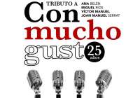El espectáculo «Con Mucho Gusto» llega a Sagunto para rememorar grandes canciones de la música española