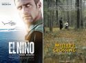 Carteles de las películas El Niño y Muerte entre las flores que se proyectarán la próxima semana