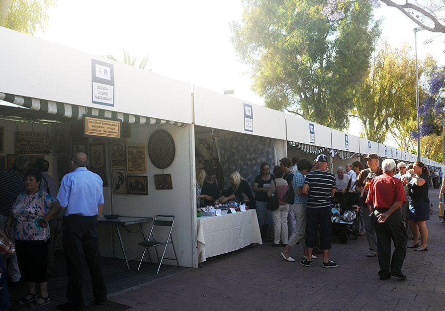 Una de las ediciones de la Feria del Arte realizadas por la Universidad Popular