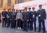 Catorce agentes de la Policía Local de Sagunto son galardonados por su trayectoria profesional