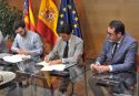 La firma del convenio se ha realizado en la sede de la Universitat Politécnica de València