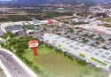 Representación en 3D del parque comercial Vidanova Parc que se inaugurará a finales de septiembre, cuatro años más tarde de lo inicialmente previsto