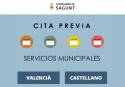 Se pone en marcha el servicio de Agendas de Cita Previa en la web del Ayuntamiento de Sagunto