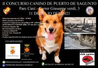 El II Concurso Canino de Puerto de Sagunto tendrá lugar el próximo domingo