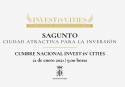Darío Moreno expondrá las potencialidades de Sagunto en la tercera edición de Invest in cities