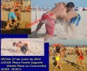 Vuelve el Campeonato Autonómico de Lucha Playa a Puerto de Sagunto