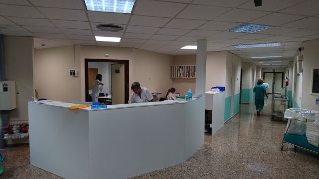 La sala de Cirugía del Hospital de Sagunto ya reformada