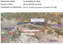 El próximo lunes se cerrará al tráfico por obras la CV-317 de Sagunto a Canet d’En Berenguer