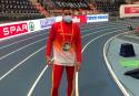 El atleta local, Abderrahman El Khayami, ha participado estos días en el Campeonato de Europa