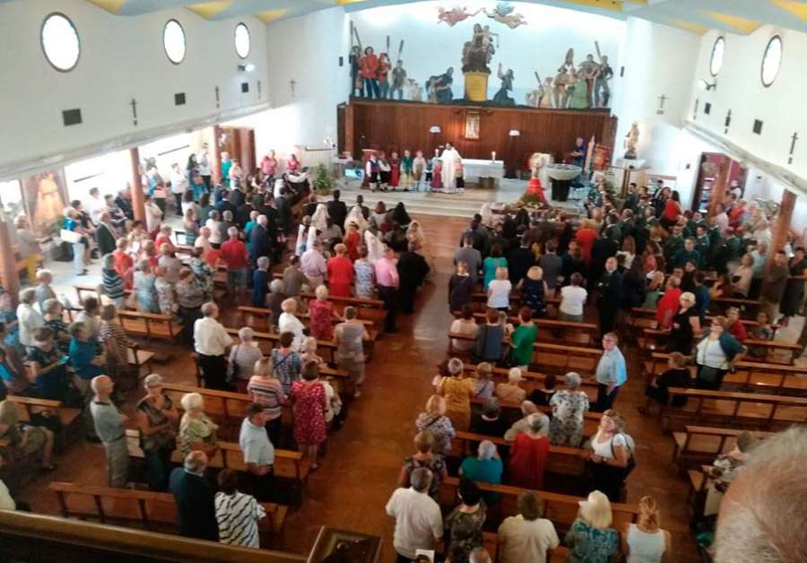 La comunidad aragonesa de Puerto de Sagunto volverá a realizar una misa baturra en honor a su patrona