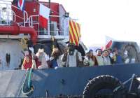 Los Reyes Magos volverán a llegar por barco al puerto marítimo de Sagunto el próximo viernes, 5 de enero