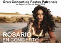 Todo preparado para el concierto de Rosario Flores de esta noche en Sagunto