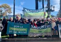 La protesta tuvo lugar el pasado sábado frente a la Delegación del Gobierno de València