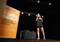La cantante Colomet enseña a estudiantes de Sagunto a componer en valenciano