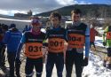Ramón Ejeda, Oscar Lado y Miguel Ángel Casado se han proclamado campeones de España de Triatlón de invierno