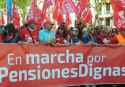 Los pensionistas han tomado las calles para exigir al Gobierno del PP unas pensiones dignas