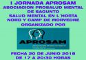 APROSAM organiza la I Jornada sobre Salud Mental en el Centro Cívico de Puerto de Sagunto