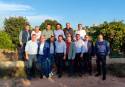 Los diputados populares junto a los portavoces y representantes del PP en los municipios del Camp de Morvedre