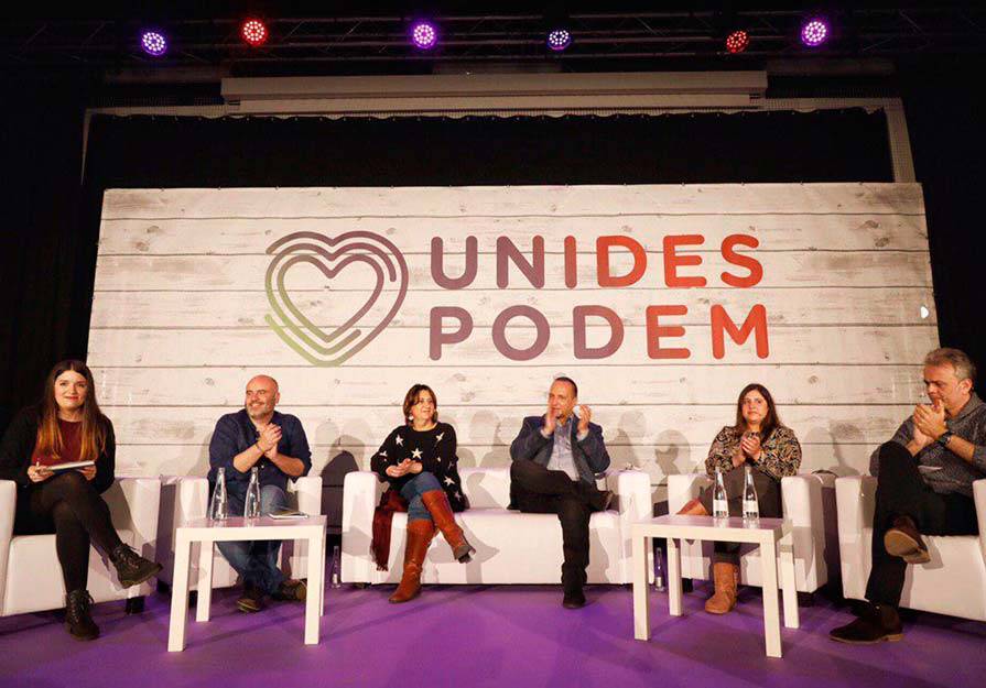 El acto de Unides Podem tuvo lugar en el Casal Jove de Puerto de Sagunto