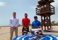 Sagunto mantendrá el servicio de vigilancia y rescate con drones en sus playas durante los próximos cuatro años