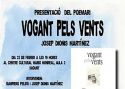 El Centro Cultural Mario Monreal acogerá la presentación del poemario «Vogant pels vents»