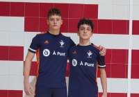 Jorge Pradas y Gabriel Carrascosa en la Selecció Valenciana masculina sub16 de fútbol sala