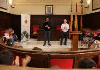 El Ayuntamiento de Sagunto recibe a un grupo de escolares del CEIP Montíber