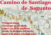 La Asociación de Amigos del Camino Santiago organiza una salida para realizar la primera etapa desde Puerto de Sagunto