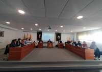 Un momento del pleno ordinario del Ayuntamiento de Canet d&#039;en Berenguer