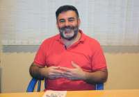El docente e investigador de jotas, César Rubio Belmonte, durante la entrevista realizada por El Económico