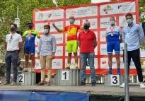 El deportista de la PC Porteña, Amador Jodar, logra la medalla de bronce en el campeonato de España de Ciclismo Máster