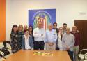 El candidato a la Alcaldía de Sagunto por el PP se reúne con la directiva de la Unión Musical Porteña