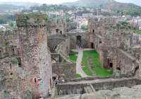 Uno de los lugares que no se puede dejar de visitar es el Castillo de Conwy