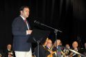 El alcalde, Sergio Muniesa, durante la apertura de la Semana del Mayor