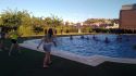 Una de las actividades realizadas en la piscina el pasado sábado