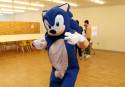 Sonic fue uno de los invitados a estas actividades previas al Festival Mangetsu