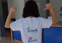 Las camisetas se pueden recoger en la oficina de Turismo de Puerto de Sagunto o en la Casa dels Berenguer