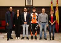 Reconocimiento en Sagunto a Fatema Sadki y Álvaro Refre tras lograr el subcampeonato de España de Boxeo