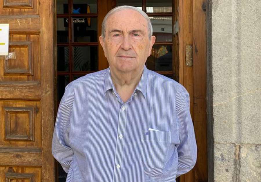 El escritor de libro ‘Las aguas de Algar de Palància’, Josep Catalunya Albert
