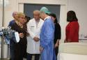 La consellera de Sanidad, Ana Barceló, durante una visita realizada al Hospital de Sagunto
