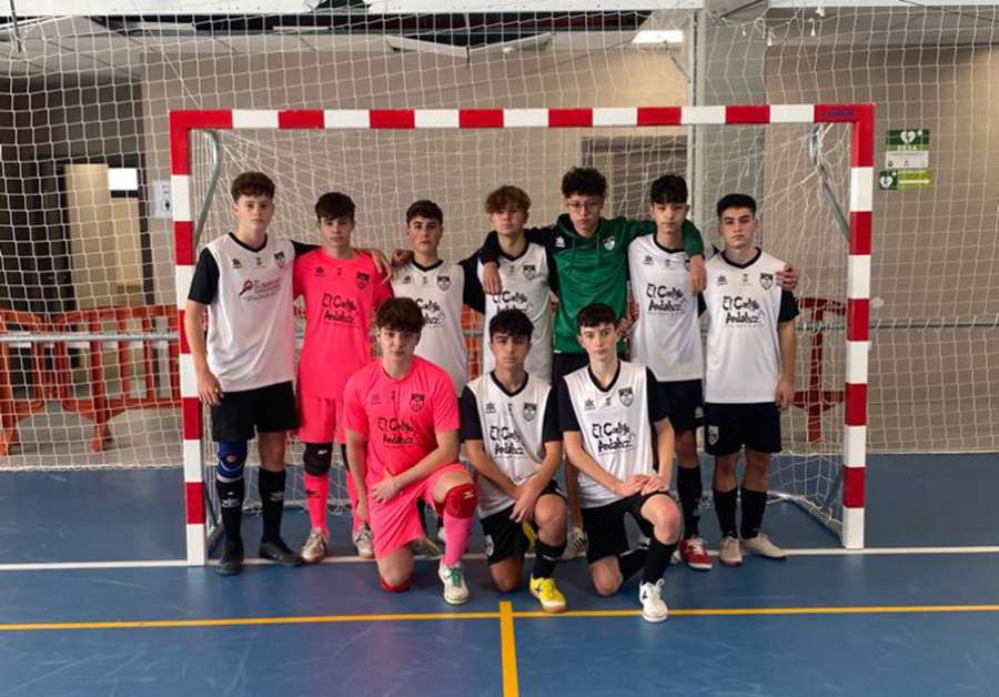 Uno de los equipos del Morvedre Futsal que ha logrado entrar en el Campeonato Autonómico de Fútbol Sala