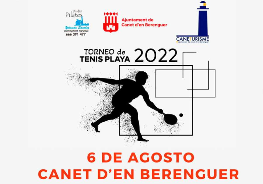 Canet d’en Berenguer acogerá su I Torneo de Tenis Playa
