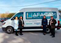 AFACAM ya cuenta con un nuevo vehículo para el traslado de los usuarios de la asociación
