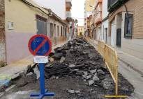 Empiezan las obras de renovación de la red de aguas en las calles Espronceda y Nueva en el barrio de La Marina
