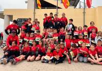 La Escuela de Triatlón Huracán Puerto Sagunto participa con 55 deportistas en el duatlón escolar de Segorbe